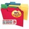 Smead Folder, File, Suprtab, Ltr, Ast Pk SMD10410 - alternate 1